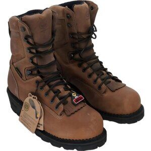 Georgia Boot Comfort 8 Logger Composite Toe Waterproof Brown